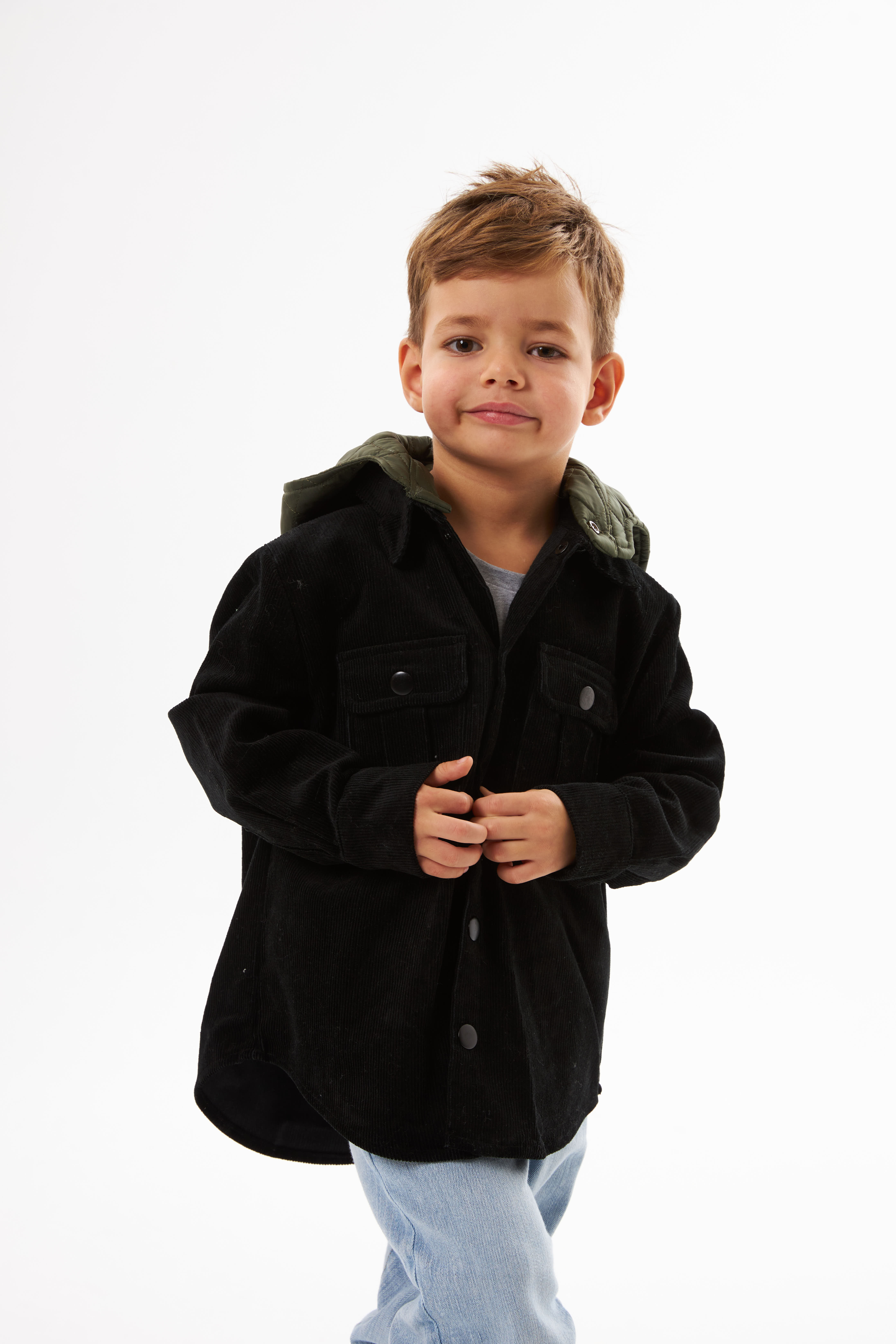 Çıkarılabilen Kapişonlu Ceket