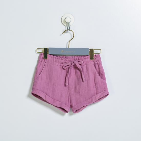 Bow-detailed Cotton Shorts